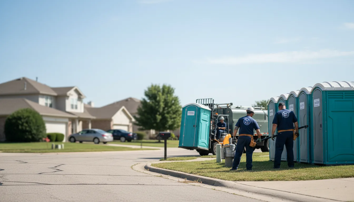 Porta Potty Rental in Spring Valley, WI near me
